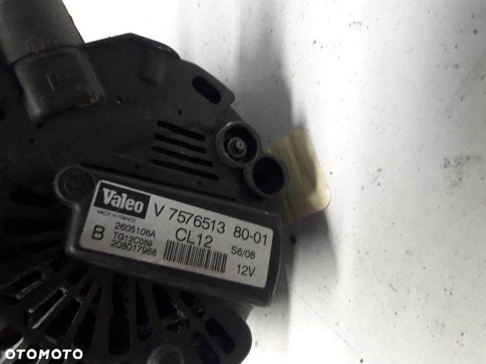 Alternator 308 V 7576513 1.6 - 2