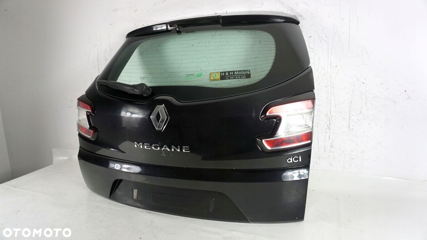 KLAPA TYŁ TYLNA TYLNIA SZYBA RENAULT MEGANE 3 III KOMBI 08-12 TEGNE 2008- - 3