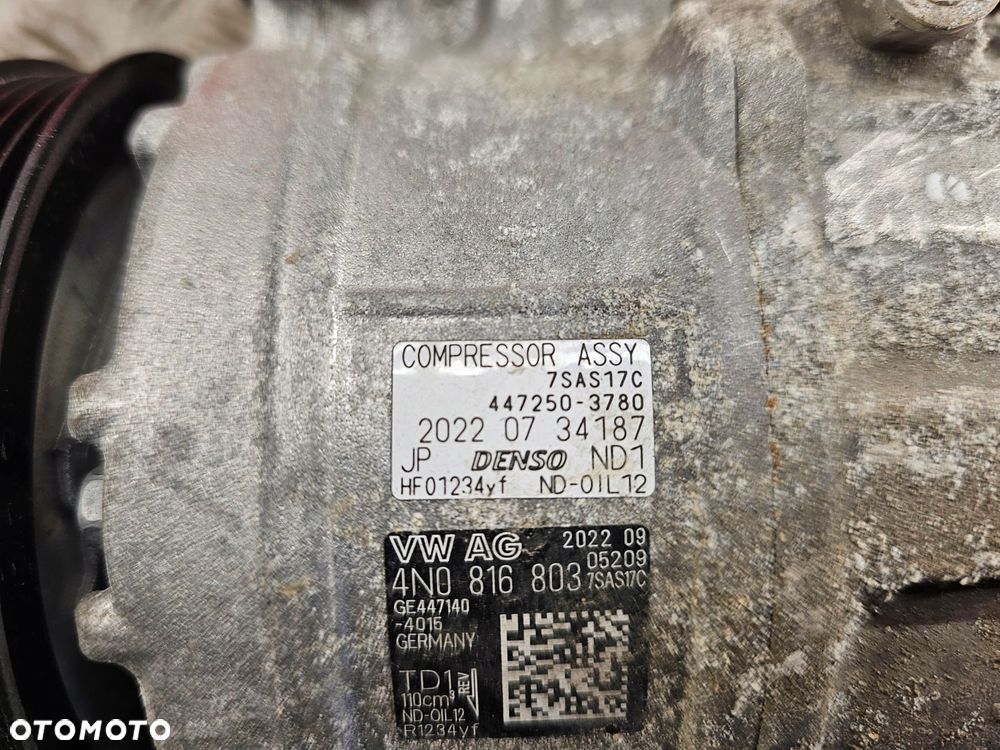 audi kompresor klimatyzacji 4n0816803 - 6