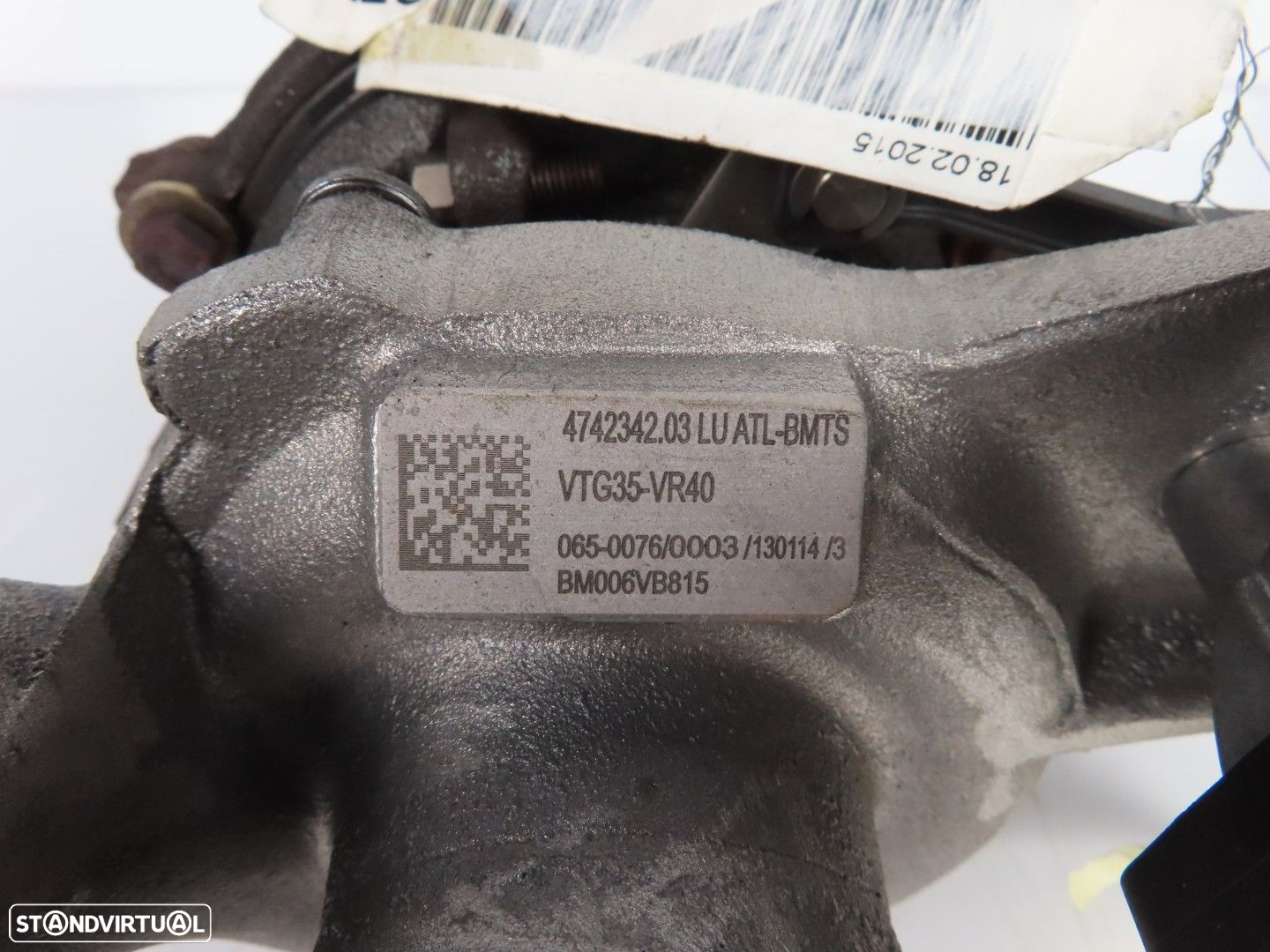 Turbo Usado / Original BMW 1 (F20)/BMW 1 (F21) 11658514667 / 8514666 / 4742342 - 6