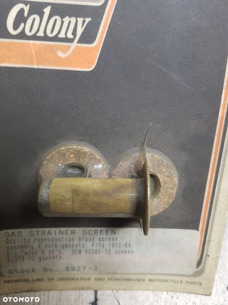 Zestaw naprawczy filtra siatkowego przewodu paliwowego Harley Knucklehead 62265-32 - 4
