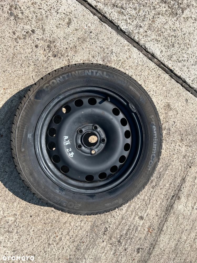 Koło Felga zapasowa dojazdowa Opel Astra H Zafira B 6 1/2 x 16 ET 37 - 3