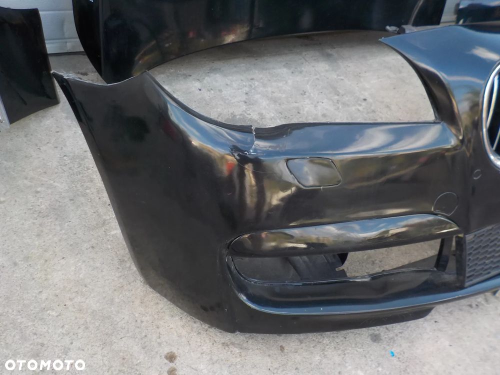 BMW SERIA 7 F01 740D 3.0 D M-PAKIET  PRZÓD MASKA ZDERZAK BŁOTNIKI PAS PRZEDNI Z CHŁODNICAMI LAMPY XENON UK PO POPRAWKACH LAKIERNICZYCH - 14
