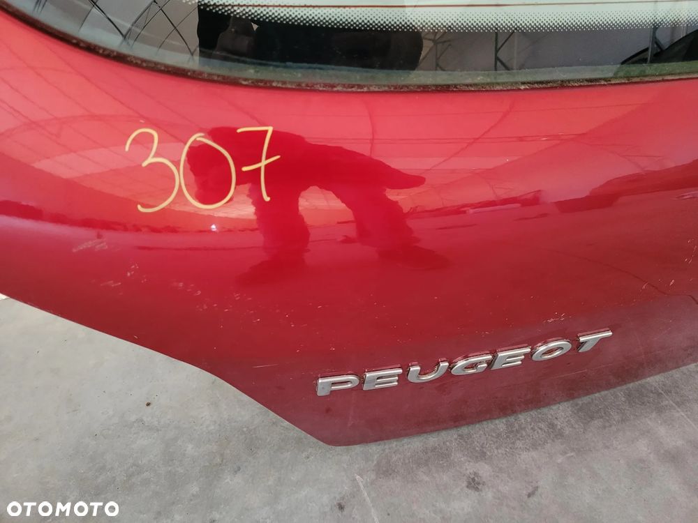 KLAPA BAGAŻNIKA PEUGEOT 307 LIFT HB 5D 01-08r - 5
