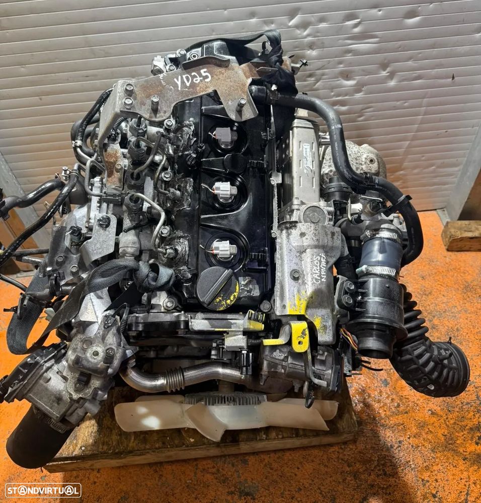 Motor Nissan Navara D40/Cabstar 2.5 DCi Ref: YD25 - 1