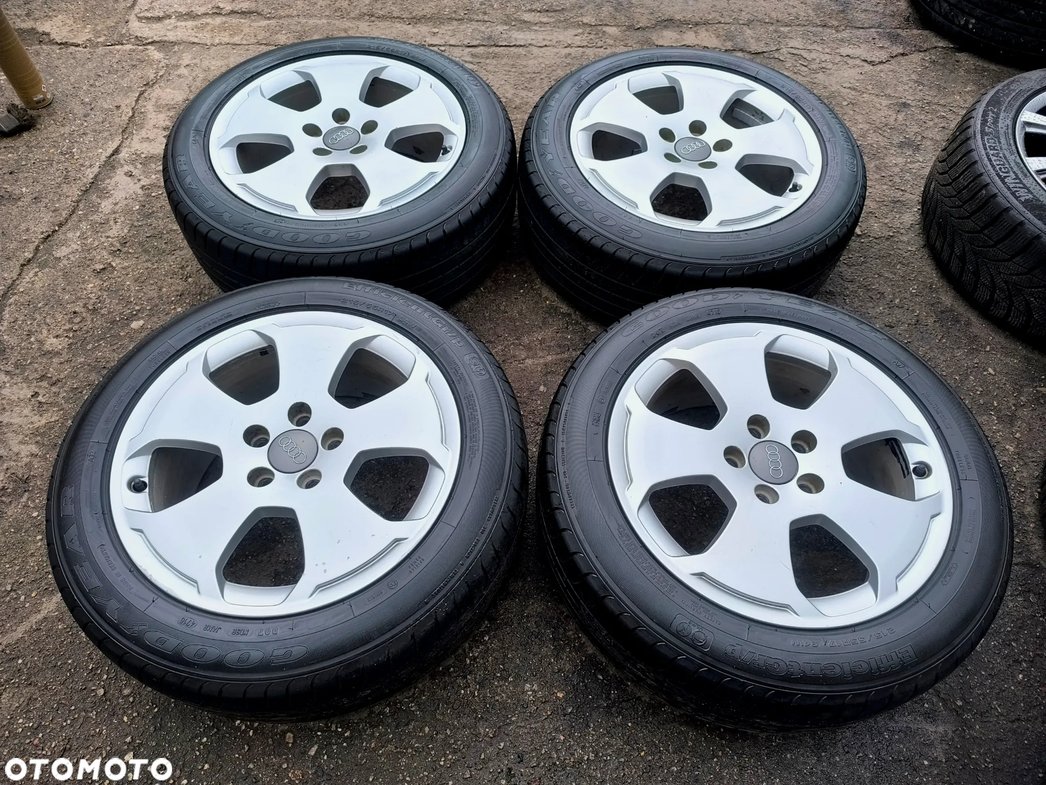 5x112 Felgi Aluminiowe Alufelgi 17 Koła Letnie Lato AUDI 8P0 8P 8V Seat Leon II 2 TOLEDO III 3 ALTEA ALHAMBRA SKODA OCTAVIA II 2 III 3 VW GOLF 5 6 TOURAN CADDY JETTA SHARAN Legnica ALU-RAD 215/55 6,5mm - 2