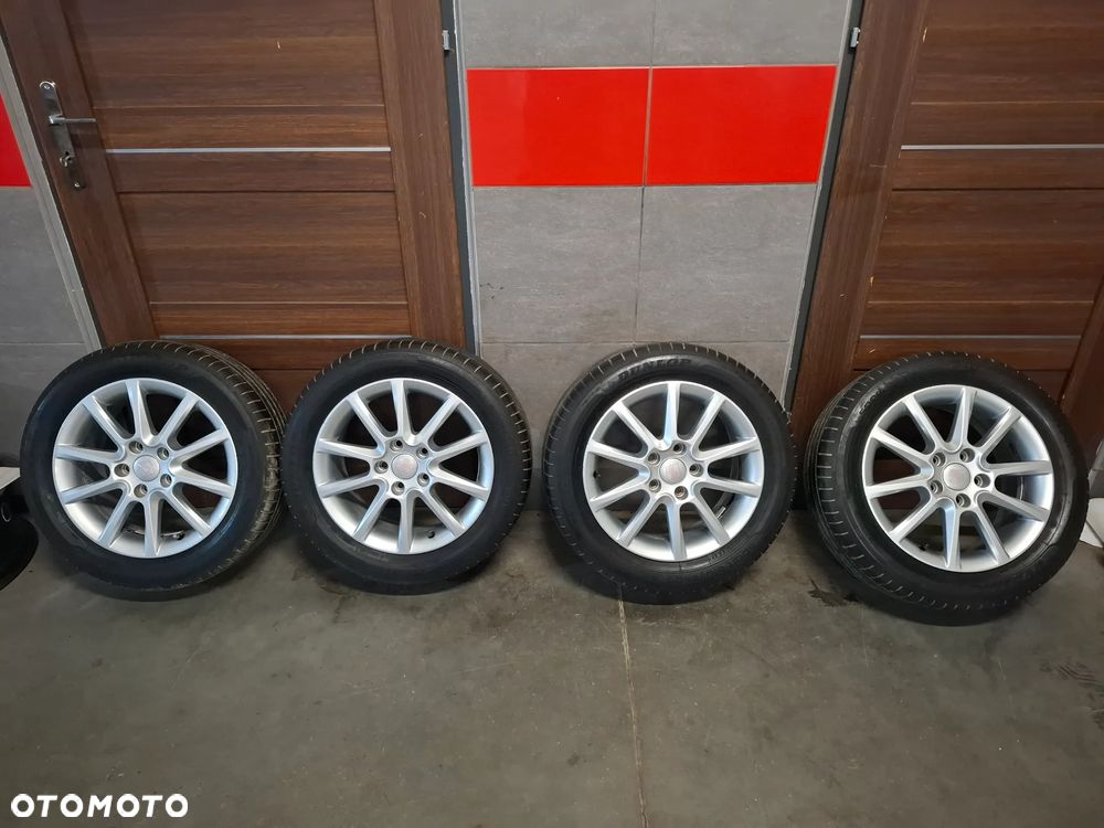 Koła alufelgi z oponami Dunlop Sport Bluresponse bieżnik 5mm 205/55 R16 6,5x16" 5x112 ET50 Seat Leon II ALtea nr 5P0601025J - 1