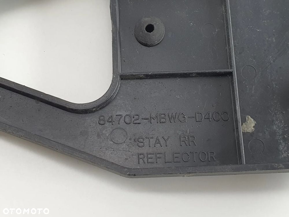 MOCOWANIE UCHWYT POD REJSTARACJE ODBLASK  SUZUKI YAMAHA HONDA KAWASAKI - 14
