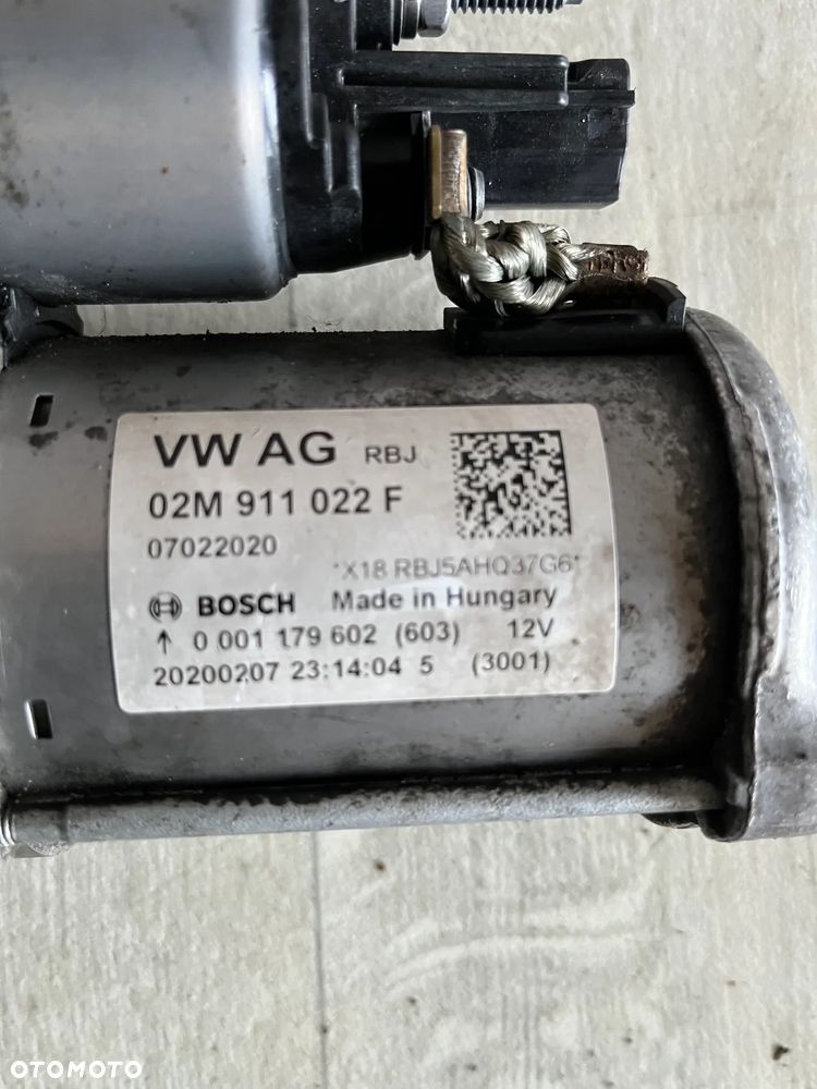 Rozrusznik Audi Q3 83A F3 1.5 TFSI TSI 02M911022 F - 4