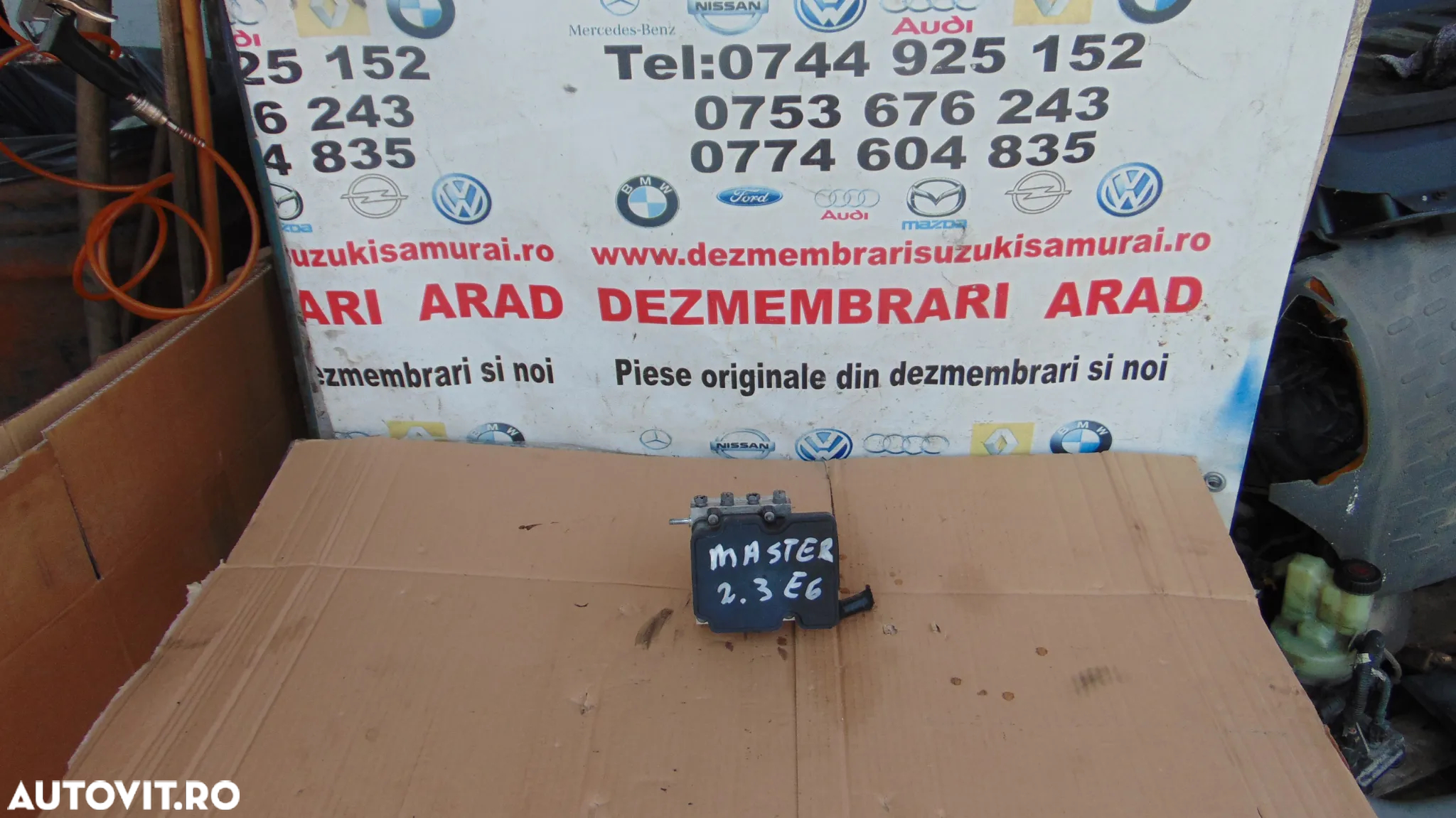 Modul abs renault Master 3 master 4 Opel Movano Nissan NV400 pompa abs ecu calculator abs euro 5 eu - 2