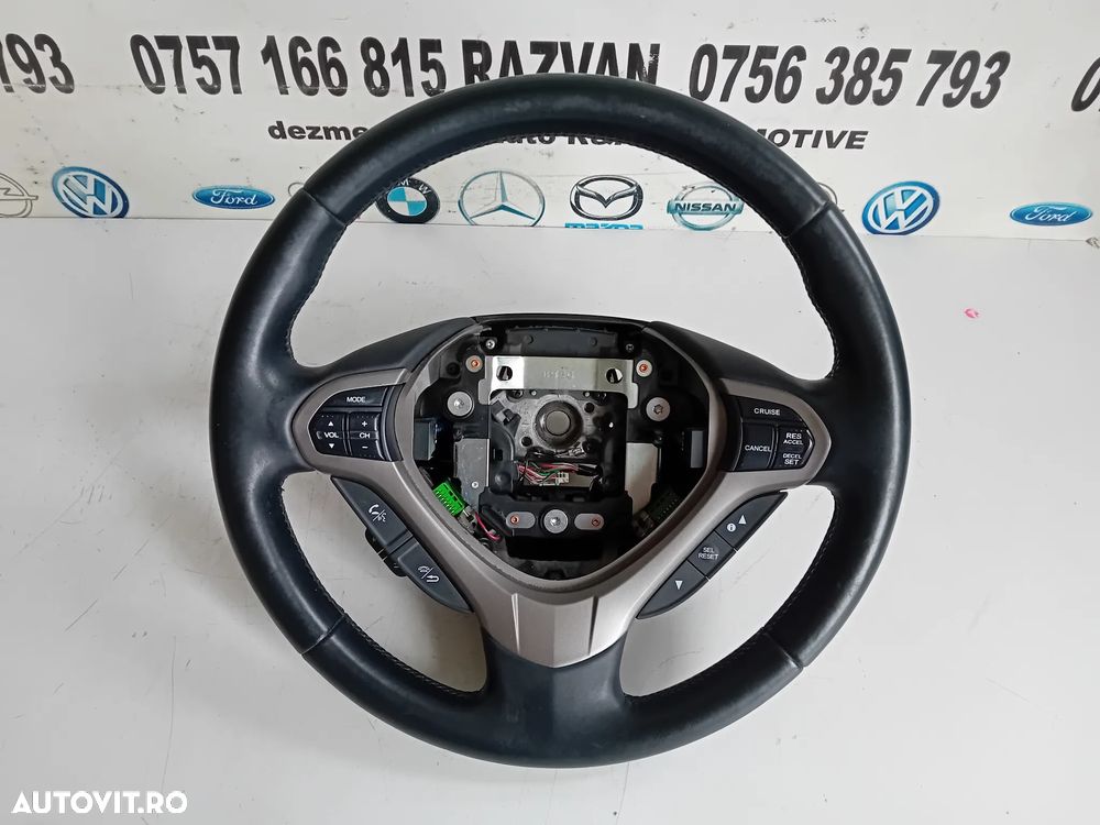 Volan Din Piele Cu Comenzi Honda Accord 2008-2013 Stare Buna - 4