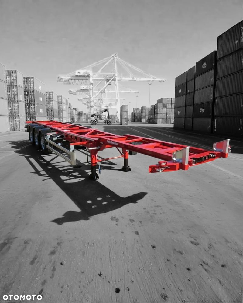 LeciTrailer Wynajem podkontenerówka HC 40' - 45'  waga 3.780 kg, ADR - 2