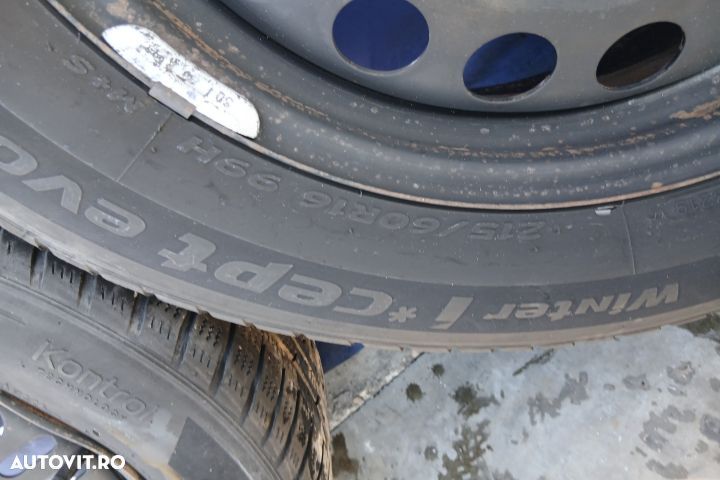 Jante tabla cu anvelope 16 - set 215/60 R16 215/60 R16 Opel Zafira C - 5