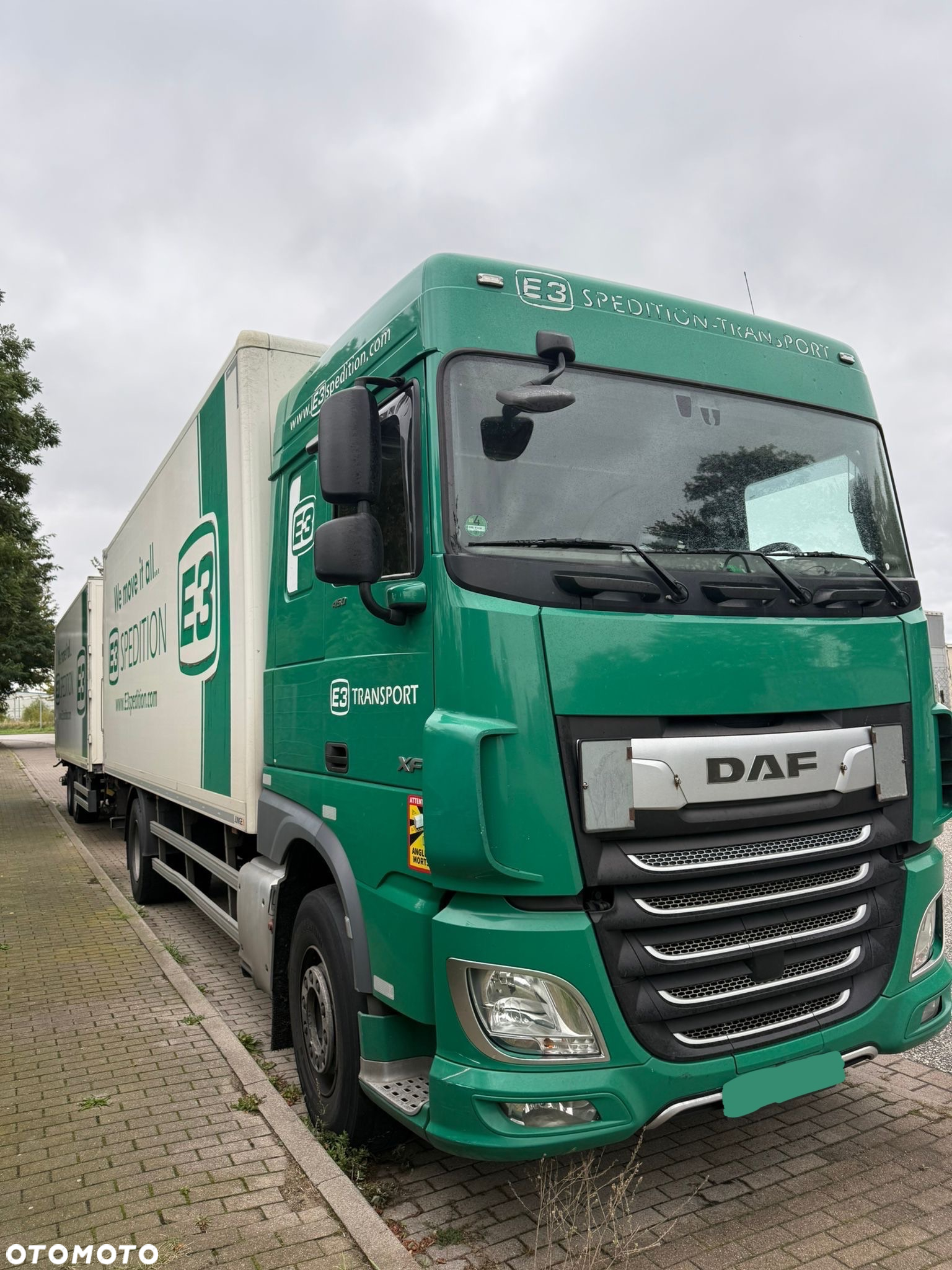 DAF XF ZESTAW TANDEM 2021 ORYGINALNY PRZEBIEG z Niemiec / PRZEJAZDOWY Z WINDĄ / - 6