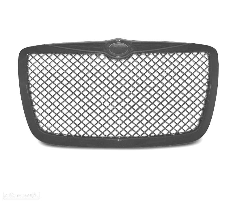 GRELHA CHRYSLER 300C 04-11 LOOK BENTLEY PRETO BRILHANTE - 6