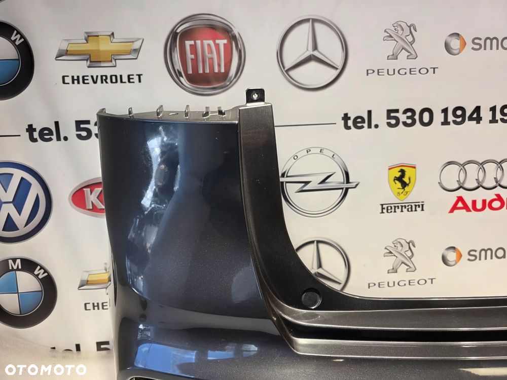 KIA NIRO I LIFT 19- ZDERZAK TYLNY TYLNI TYŁ NA 4xPDC KOLOR GRAFITOWY METALIK NR 86611-G5500 + 86612-G5500 NR AUKCJI NZ1903 - 19