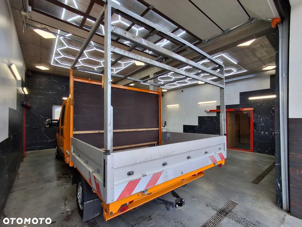 Fiat Ducato LIFT 2015r Automatyczna Skrzynia Biegów Brygadówka Doka Dubel Kabina Światła LED Hak Służba Autostradowa Służba Drogowa - 27