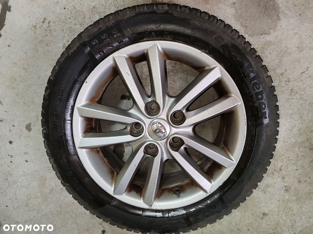 felgi aluminiowe z oponami 16 5x114,3 et45 42611-yy250 toyota auris i 06-12 - 4