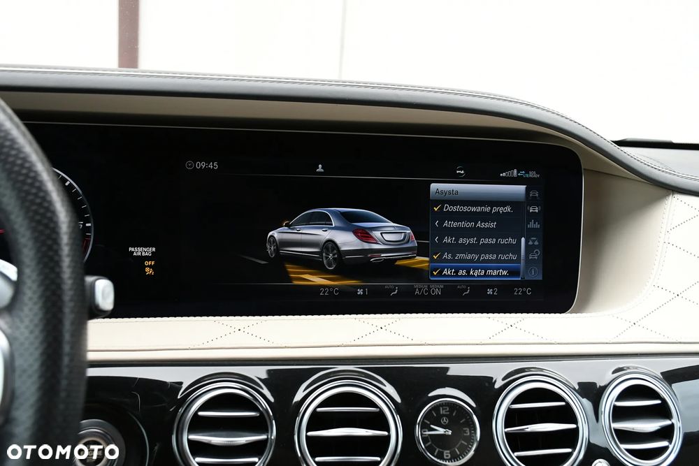 Mercedes-Benz Klasa S 400 d 4-Matic L 9G-TRONIC - 32