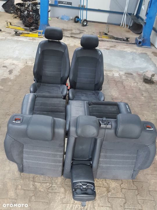 FOTELE KANAPA MONDEO MK4 mk4 LIF ALCANTARA HB/KOMB - 1