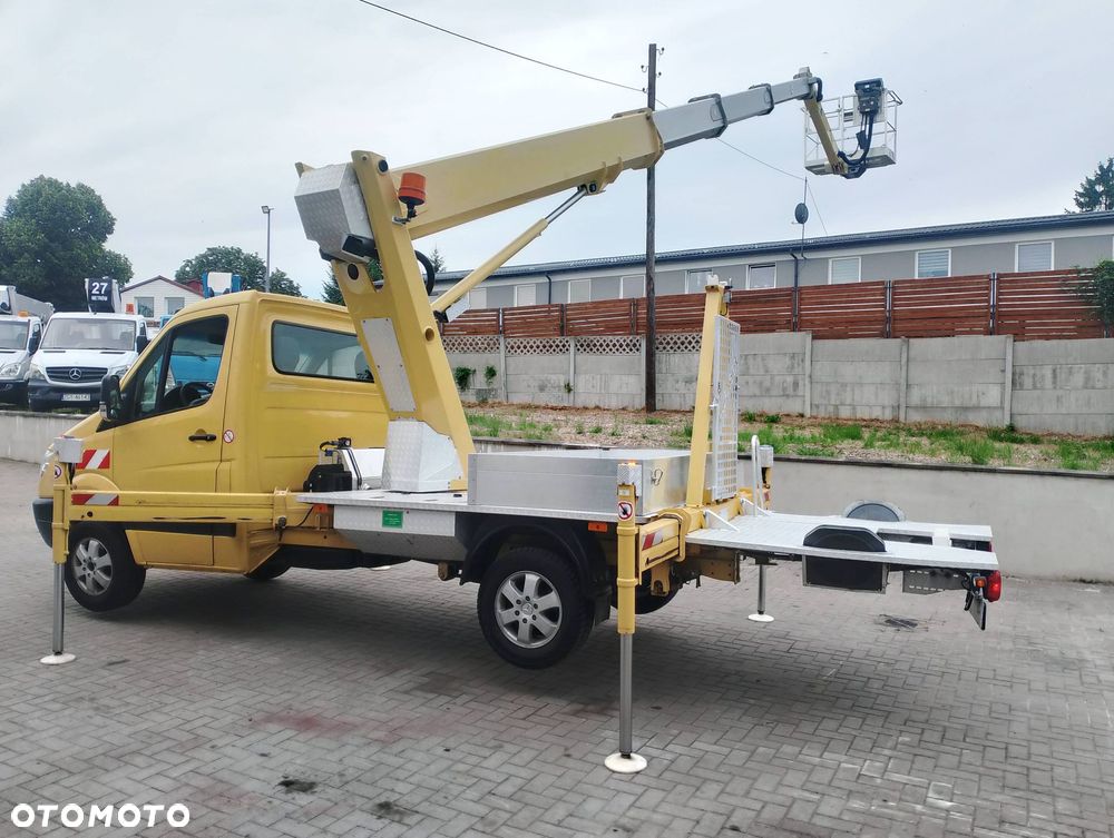 Mercedes-Benz Podnośnik Koszowy Zwyżka Palfinger 21 Metrów 16 w bok ! PILOT NA KABLU!! UDT! Jak Wumag Ruthmann Gsr - 31