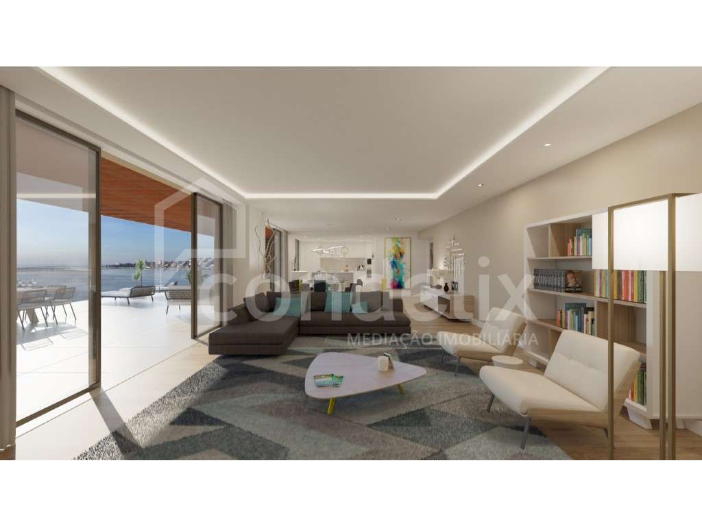 Apartamento T2 de luxo em condomínio fechado, Canidelo - Grande imagem: 4/19