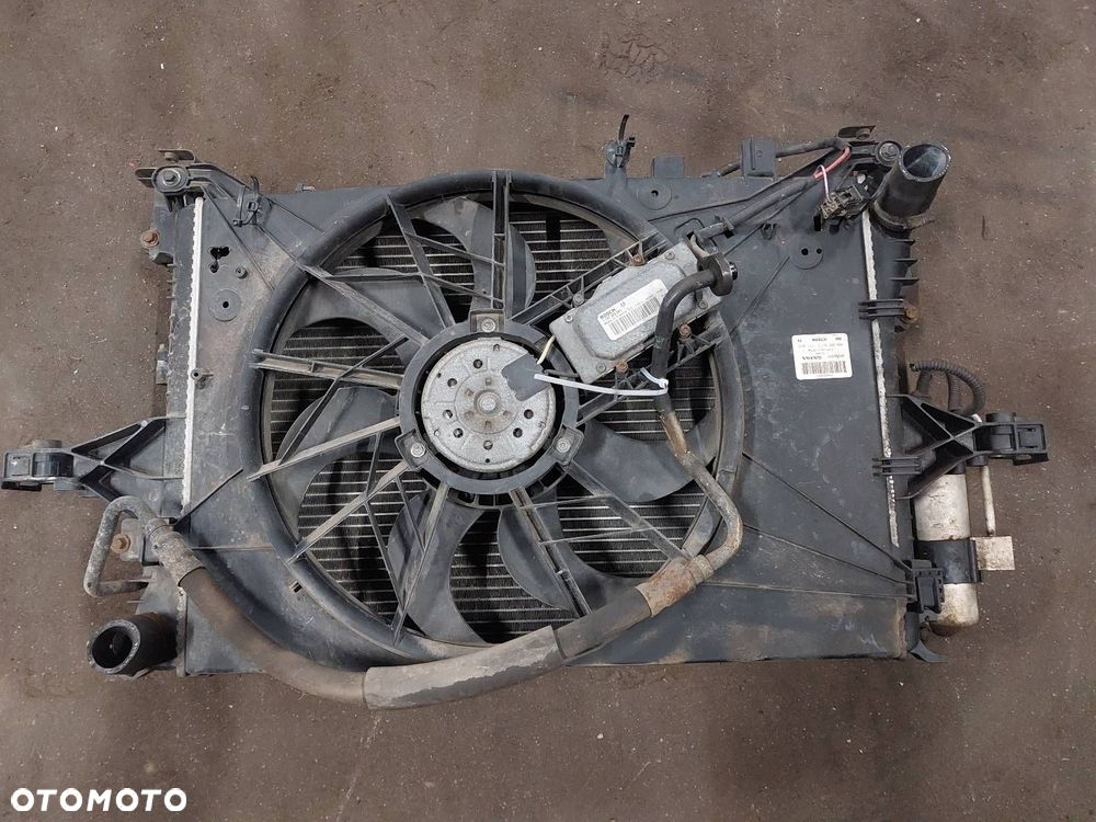 CHŁODNICE KOMPLET + WENTYLATOR VOLVO S80 I 2.4 20V 30636445 1137328081 - 1