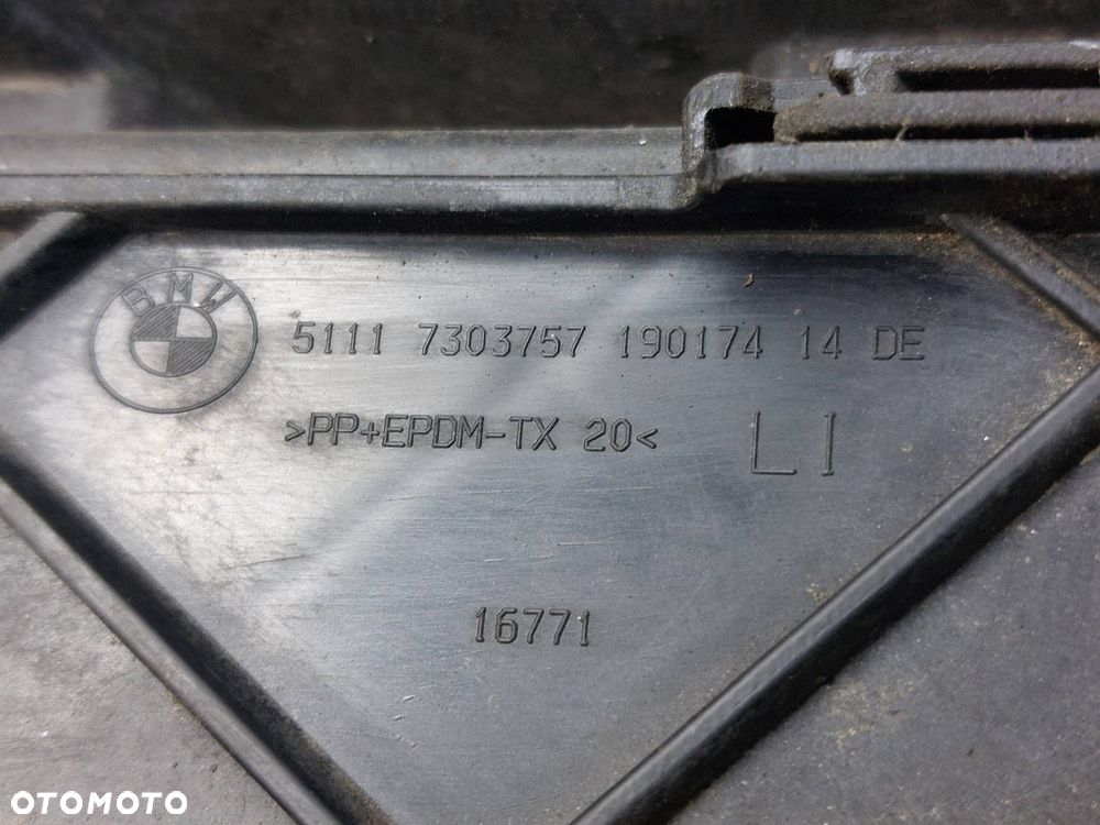 KRATKA ZDERZAKA PRZÓD LEWA BMW X1 E84 7303757 - 4