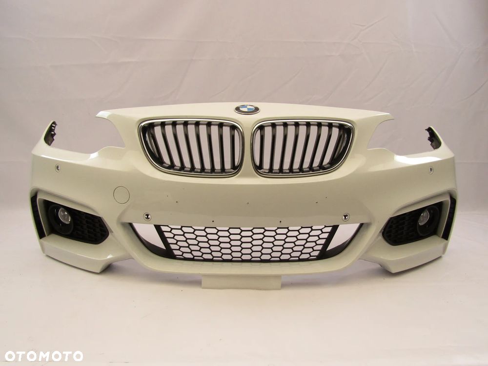Zderzak przedni BMW 2 F22 / F23 M Pakiet 14 - 19 Pdc-6 Lakier Alpin Weiss 300 - 6