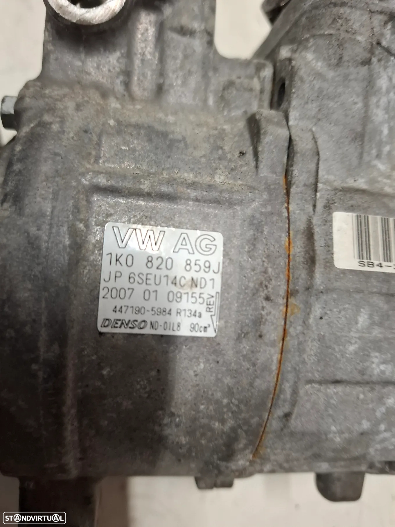 Compressor ar condicionado Golf V - 2