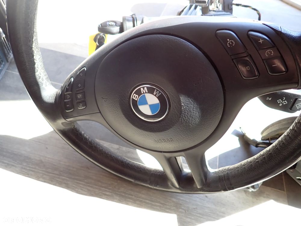 BMW 3 E46 LIFT M PAKIET PODUSZKI POWIETRZNE KIEROWCY PASAŻERA PASY KPL - 2