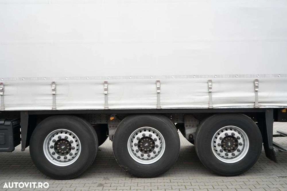 Schmitz Cargobull CORTINĂ / STANDARD / ACOPERIȘ RIDICAT / PUNȚĂ RIDICATĂ / - 26