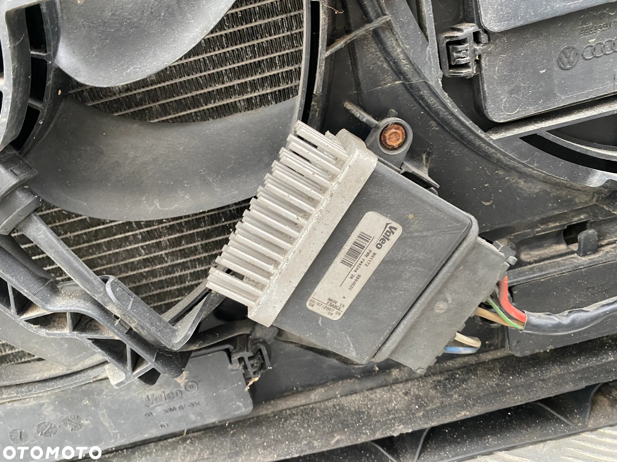 AUDI A4 B8 3.2FSI wzmocnienie pas przedni chłodnice wentylator - 4