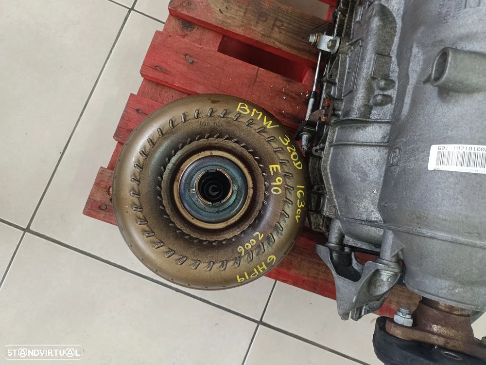 Motor BMW 320D 163cv E90 E91 2.0D M47 204d4 2006 - caixa velocidades automatica 6HP19 052MD - 10