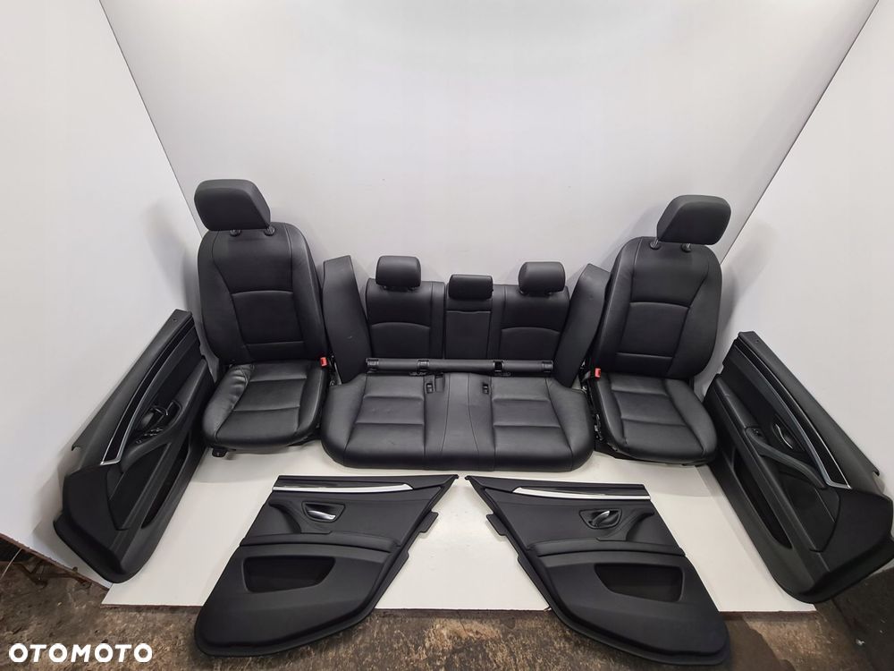 BMW 5 F10 FOTELE KANAPA BOCZKI SKÓRA GRZANE - 1
