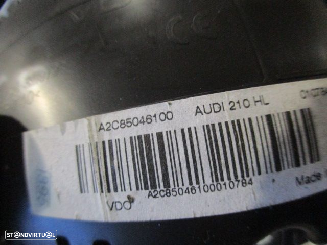 Quadrante 8X0920930P A2C85046100 A2C53325382 A2C53331519 AUDI A1 SPORTBACK 8X FASE 1 2013 1.6TDI 105CV 5P PRETO KM/H DIGITAL - 4