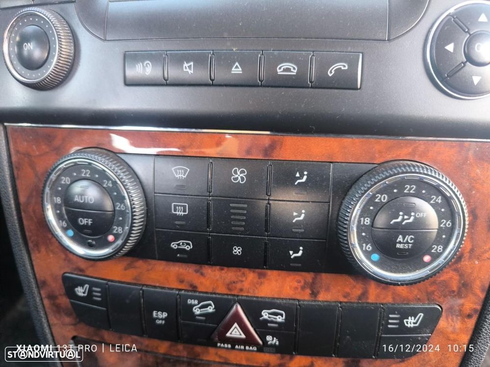 COMANDO CLIMATIZADOR MERCEDES-BENZ CLASE ML BM 164 - 1