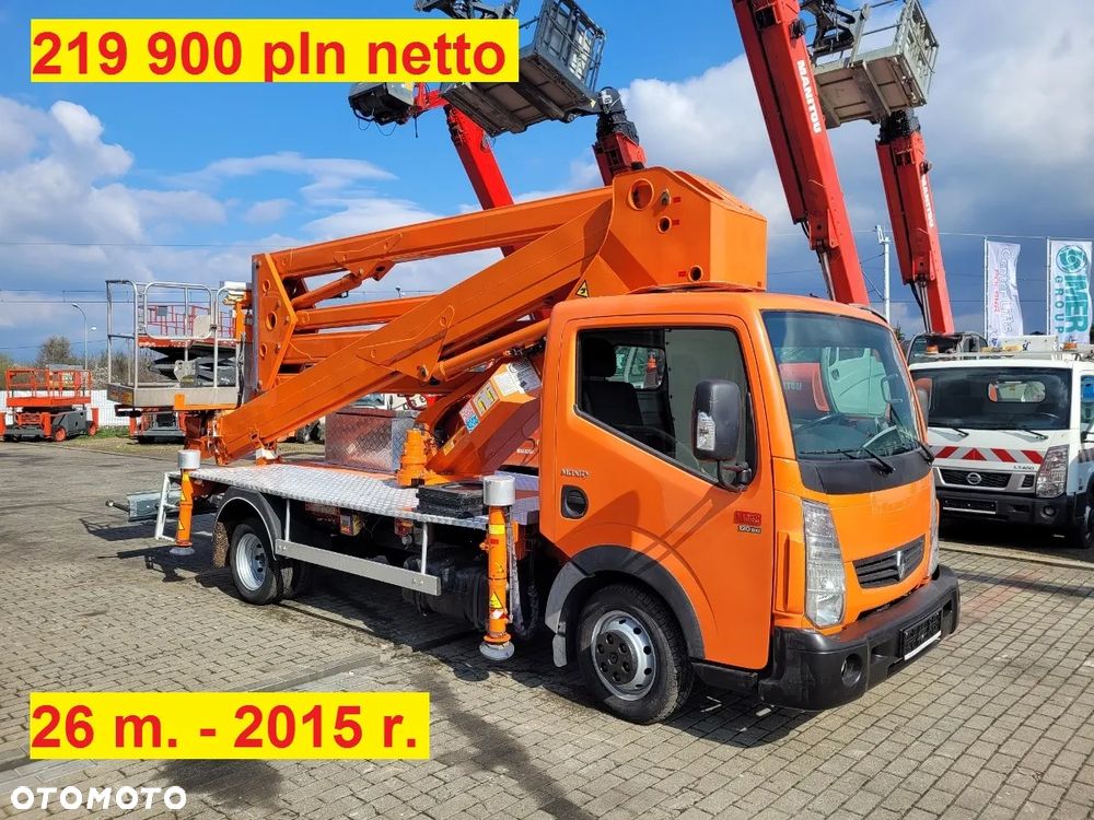 Renault Maxity podnośnik koszowy 26 m 25 m 24 m 22 m 21 m 20 m 18 m - 27