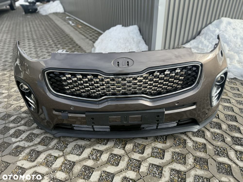 Kia Sportage IV Zderzak Przód Przedni Sprysk, PDC 2015-2019 Kolor: D5U - 13