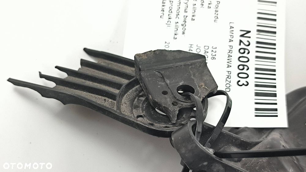 LAMPA PRAWA PRZÓD DACIA JOGGER LIFT 260107978R - 6
