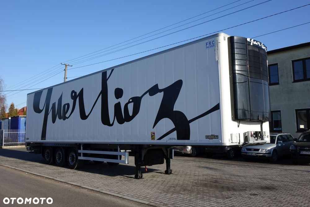 Chereau CHŁODNIA / CARRIER VECTOR / OSIE BPW / OŚ PODNOSZONA / KOSZ I KOŁO ZAPASOWE  / - 3