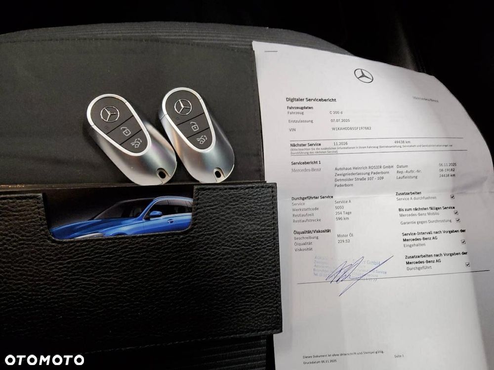 Mercedes-Benz Klasa C 200 d 9G-TRONIC Avantgarde Advanced - 7