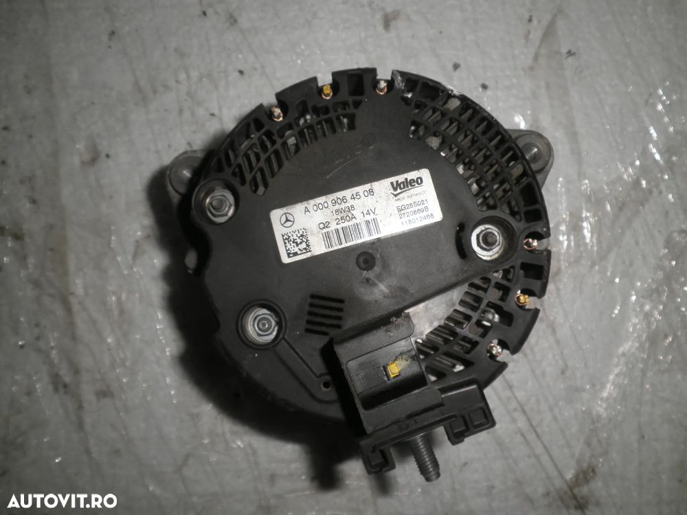 Alternator Mercedes CLS C257, S Class W222, E Class W213, 3.0 CDI A0009064508 - 2