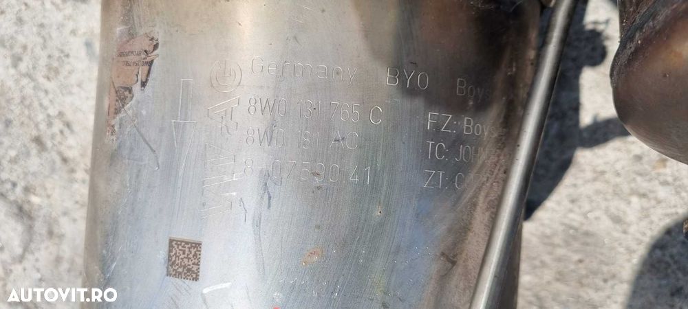 Filtru particule DPF Catalizator Audi A4 A5 A6 A7 A8 Q5 Q7 3.0TDI - 4