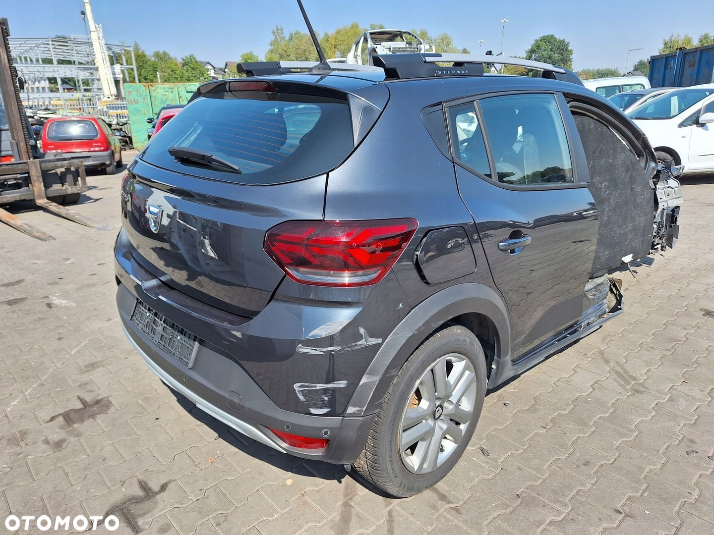 DACIA SANDERO 3 III 2021- STEPWAY ZDERZAK TYŁ TYLNY PDC x6 TEKNA - 10
