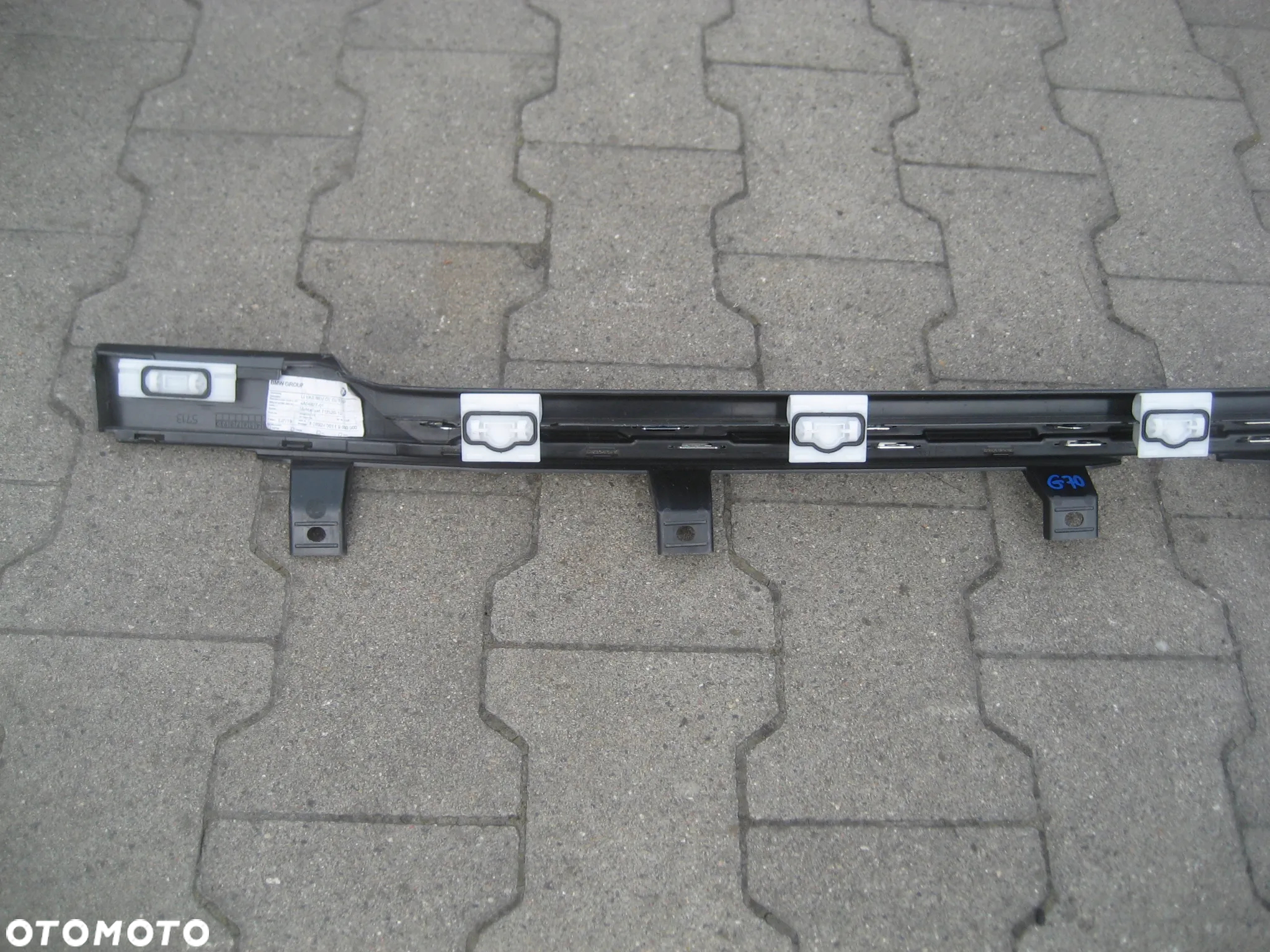 bmw 7 g70 i7 listwa progowa lewa chrom 4a04827 - 9