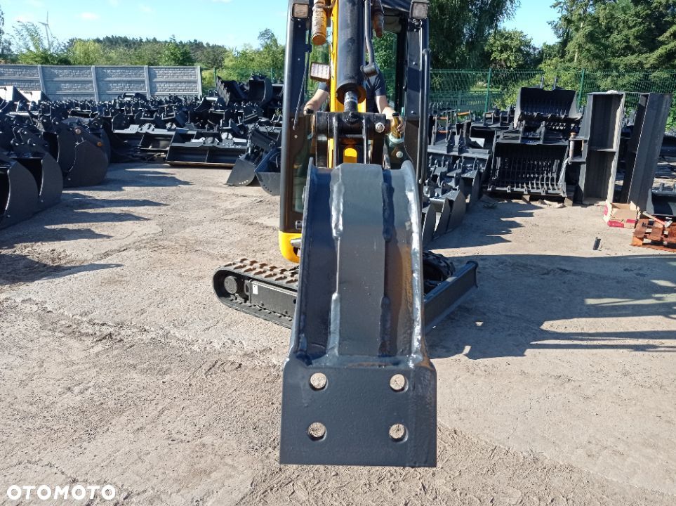 Nowa łyżka kopiąca 18 cm minikoparka JCB Koparka JCB 8014, 8016, 8018, 8020 JCB CAT CASE YANMAR - 4