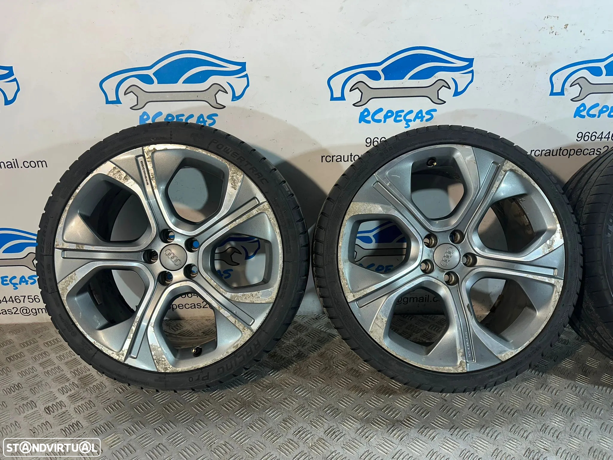 .Conjunto Jantes 18 Audi S-line A1 8X 5x100 7.5J ET39 8X0071498AL - 6