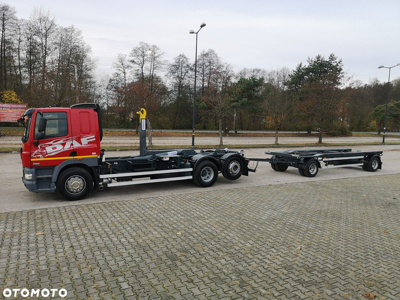 DAF CF 85.410 Hakowiec 6x2 Fornal Manual Salon Polska! - 24