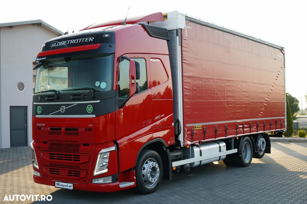 Volvo FH 500 / CORTINĂ / 6x2 / ACOPERIȘ RIDICAT / AER CONDIȚIONAT PARCARE / PUNTE RELAXABILĂ / CONTRACT DE SERVICE GOLD - 1